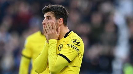 Mason Mount lors de la défaite de Chelsea à West Ham (3-2) le 4 décembre 2021, au London Stadium à Londres. (GLYN KIRK / AFP)