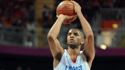 L'ailier de l'équipe de France Nicolas Batum