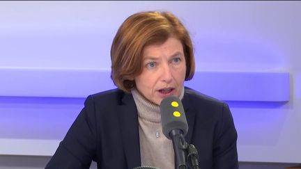 Florence Parly, la ministre des Armées, était l'invitée de franceinfo le&nbsp;jeudi 10&nbsp;octobre. (FRANCEINFO / RADIOFRANCE)