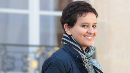  (Najat Vallaud-Belkacem a annoncé jeudi une "charte de confiance des services numériques pour l'éducation" © MaxPPP)