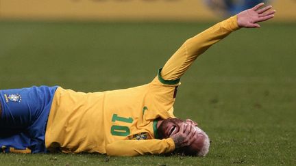 Neymar s'est blessé à la cuisse avec la sélection brésilienne.&nbsp; (ETTORE CHIEREGUINI / AGIF)