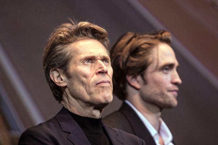 Willem Dafoe et Robert Pattinson le 19 mai 2019 à la Quinzaine des Réalisateurs (JEAN-FRANCOIS LIXON)