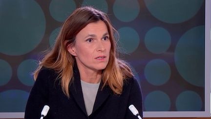 L'anciennne ministre Aurélie Filipetti était l'invitée de franceinfo, lundi 29 novembre 2021. (FRANCEINFO)