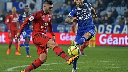 Les Lyonnais piégés à Bastia (STEPHANE GUIOCHON / MAXPPP)