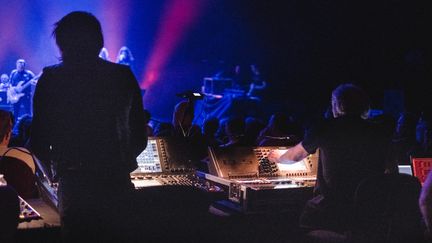 Image d'illustration - Les ingénieurs son du concert de Magma, à Toulouse en mars 2020 (LILIAN CAZABET / HANS LUCAS)