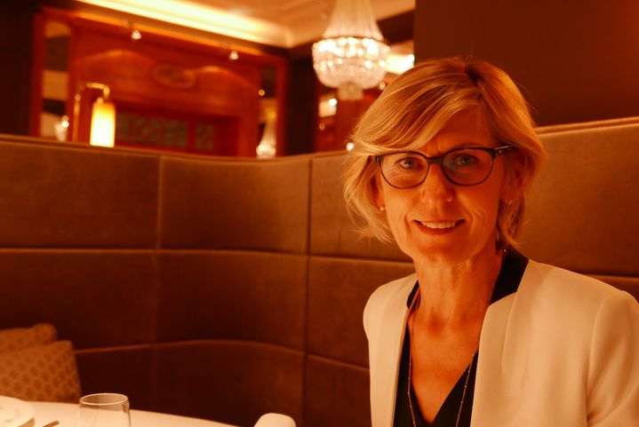 Chantal Wittmann à&nbsp;Montreux&nbsp;: "Ils vont passer dans tous les services, c'est très important qu'ils aient de très bonnes bases pour être de bons managers."&nbsp; (Photo Emmanuel Langlois)