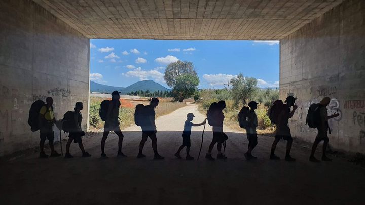 Se lancer sur la Via Francegina, c’est partager des moments de convivialité, d’échanges et de partage de culture. (CELINE ANAYA GAUTHIER)