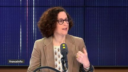 Emmanuelle Wargon, secrétaire d'État auprès de la ministre de la Transition écologique et solidaire, était l'invitée de franceinfo samedi 22 février.&nbsp; (FRANCEINFO / RADIOFRANCE)