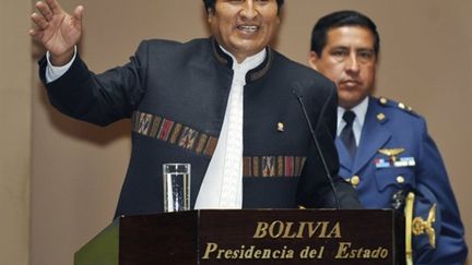 Le président bolivien, Evo Morales, mars 2010 (AFP Aizar Raldes)