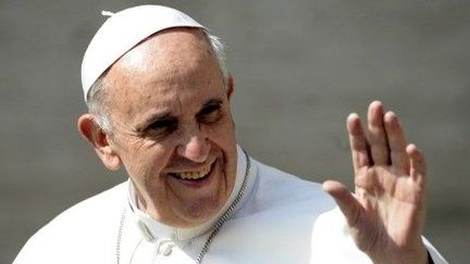 Le pape François, le 5 juin à Rome. (FILIPPO MONTEFORTE / AFP)