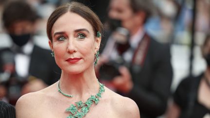 L'actrice Elsa Zylberstein lors du Festival de Cannes le 16 juillet 2021 (FRED DUGIT / MAXPPP)