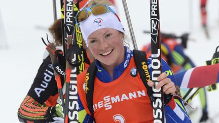 La biathlète tricolore Marie Dorin-Habert