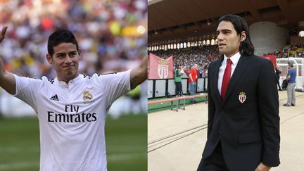 James Rodriguez (Real Madrid) et Radamel Falcao (Manchester United) ont été les acteurs du mercato