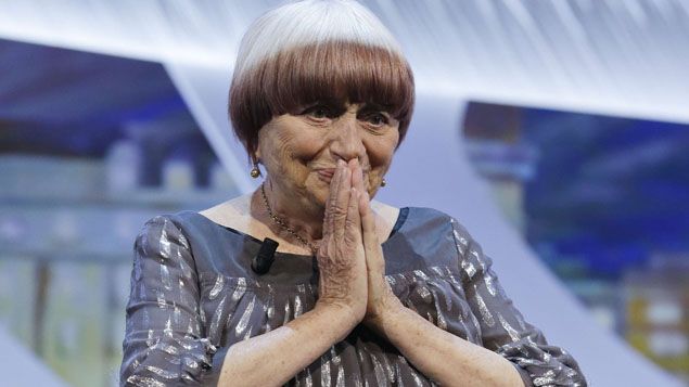 &nbsp; (La cinéaste Agnès Varda, Palme d'Honneur du 68e Festival de Cannes ©)