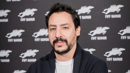 Le cinéaste tunisien Mehdi Barsaoui au Festival international du film francophone de Namur (du 28 septembre au 4 octobre 2019), en Belgique.&nbsp; (ANDY TIERCE/FIFF Namur)