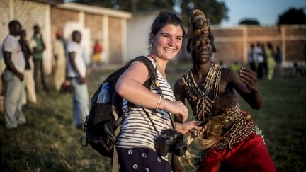  (La photojournaliste Camille Lepage assassinée en Centrafrique © SIPA/ Sylvain Cherkaoui)