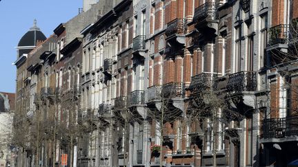 L'un des appartements se situe à Schaerbeek, l'une des communes de Bruxelles. (ERIC LALMAND / BELGA MAG / AFP)