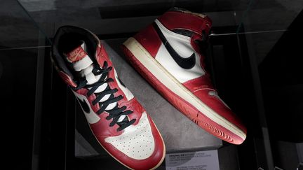 Air Jordan 1.  (TIMOTHY A. CLARY / AFP)