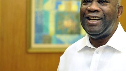 Les partisans du président sortant Laurent Gbagbo ont appelé leur champion à ne pas quitter le pays. (AFP PHOTO / SIA KAMBOU)