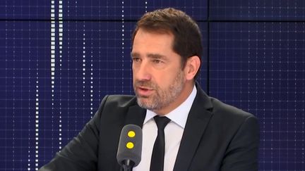 Christophe Castaner,&nbsp;secrétaire d'Etat auprès du Premier ministre, chargé des relations avec le Parlement, était l'invité de franceinfo. (RADIO FRANCE)