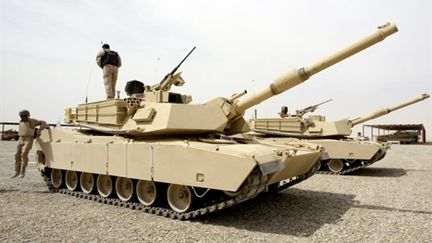 Char américain Abrams M1A1 (AFP/AL-SAADI)