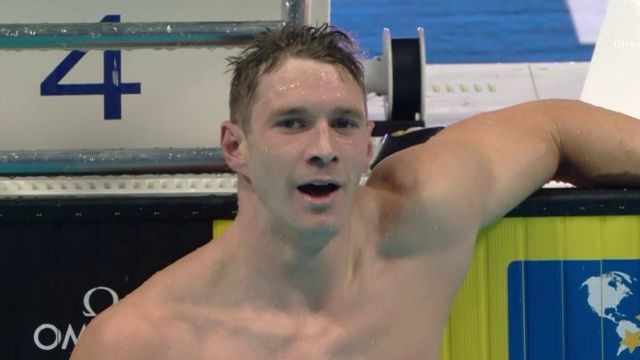 Avec plus d'une demie-seconde d'avance sur le second, Ryan Murphy remporte le 200 mètres dos. Le Français Mewen Tomac termine 5ème mais a été l'auteur d'une superbe course tout de même.