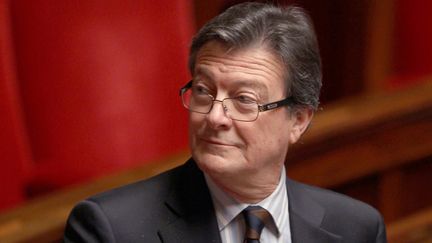 L'ancien pr&eacute;sident UMP du conseil g&eacute;n&eacute;ral et d&eacute;put&eacute; du Lot-et-Garonne, Michel Diefenbacher, &agrave; l'Assembl&eacute;e nationale (Paris), le 22 d&eacute;cembre 2011. (JACQUES DEMARTHON / AFP)