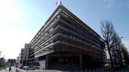 Le palais de Justice de Caen où se trouve la cour d'appel, le 9 mars 2004. (MYCHELE DANIAU / AFP)