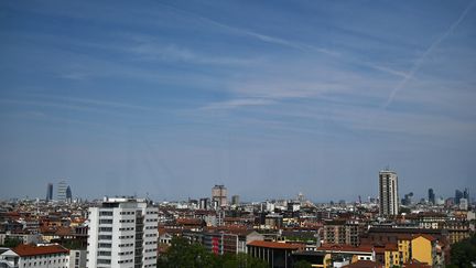 Photographie de Milan, le 28 avril 2023. (GABRIEL BOUYS / AFP)