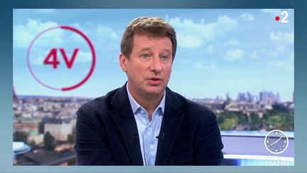 Yannick Jadot, patron d'EELV et eurodéputé. (FRANCE 2)