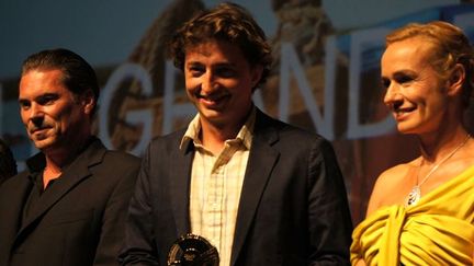 Behn Zeitlin et Sandrine Bonnaire
 (Christophe Meunier)