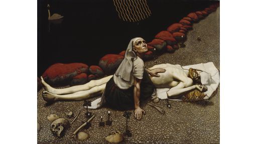 &quot;La mère de Lemminkäinen&quot; (1897)
 (Finnish National Gallery/Jouko Könönen)