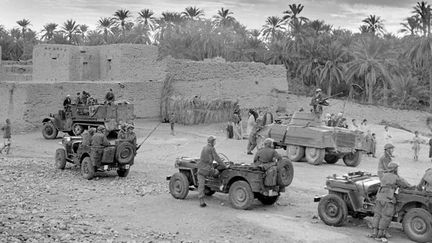 Opération de l&#039;armée française en Algérie, dans les Aurès (novembre 1954)
 (AFP)