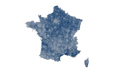 La France du vote Rassemblement national. (FRANCEINFO)