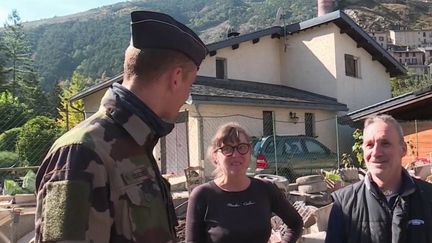 Alpes-Maritimes : retrouvailles avec leur sauveur (CAPTURE D'ÉCRAN FRANCE 3)