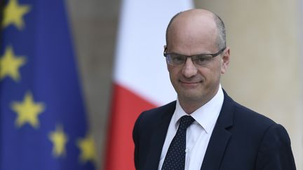 Jean-Michel Blanquer, ministre de l'Education nationale, le 18 mai 2017 à Paris. (STEPHANE DE SAKUTIN / AFP)