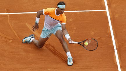 Rafael Nadal sur sa surface de prédilection (VALERY HACHE / AFP)