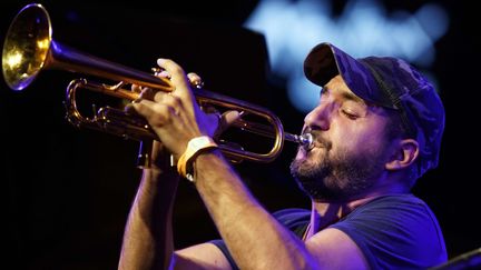 Ibrahim Maalouf, Montreux Jazz festival, 09 juillet 2018
 (Valentin Flauraud/AP/SIPA)