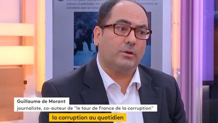 Invité de Stephane Dépinoy dans ":L’éco" mardi 24 janvier, le journaliste Guillaume de Morant, co-auteur du livre "Le tour de France de la corruption" (Ed. Grasset), en est certain : en matière de pots-de-vin la France n'est pas en reste.