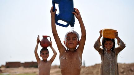 Islamabad (Pakistan), 41 &deg;C, le 4 juillet 2012. (FAROOQ NAEEM / AFP)