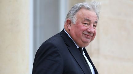 Gérard Larcher, président du Sénat, quitte l'Elysée, à Paris, le 10 décembre 2018.&nbsp; (LUDOVIC MARIN / AFP)