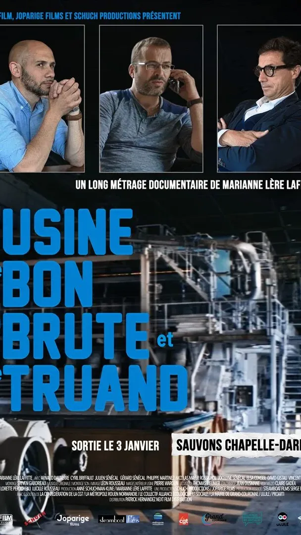 L'affiche du film "L'Usine, le Bon, la Brute et le Truand". (FRANCE 3)