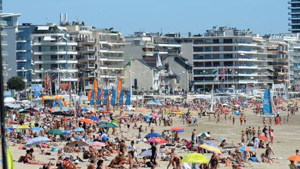 &nbsp; (Les vacances du mois d'août sur la plage de La Baule (Loire-Atlantique) © MaxPPP)