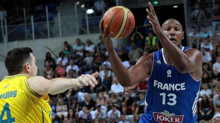 Le capitain de l'équipe de France Boris Diaw  (PATRICK CLEMENTE / MAXPPP)