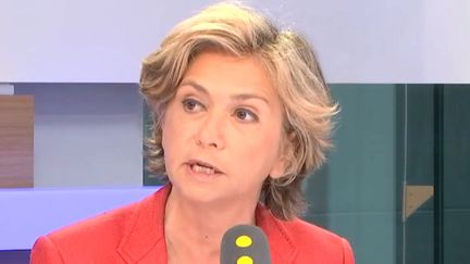 La présidente Les Républicains (LR) de la région Ile-de-France, Valérie Pécresse,&nbsp;invitée de franceinfo vendredi 12 mai. (RADIO FRANCE / FRANCEINFO)