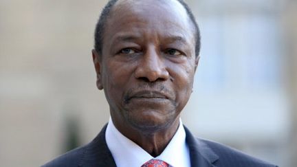 Alpha Condé, président de la Guinée. (AFP - Johanna Pyneeandee)