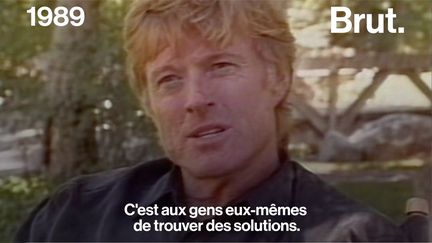 Dans les années 1980, Robert Redford alertait sur les risques environnementaux, un problème que l'acteur américain prenait à bras le corps.