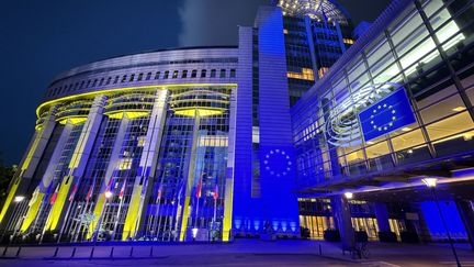 The European Parliament in Brussels on June 9, 2024. (DURSUN AYDEMIR / ANADOLU)