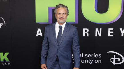 L'acteur américain, Mark Ruffalo qui fait partie des milliardaires voulant payés plus d'impôts. (ETIENNE LAURENT / EPA)