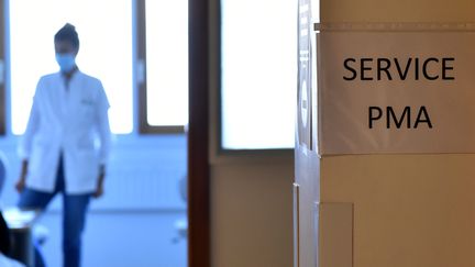 Le service de Procréatiuon médicale assistée (PMA) de l'hôpital Nord de Saint-Etienne. Photo d'illustratioin (R?MY PERRIN / MAXPPP)